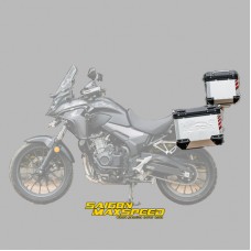 Bộ Combo 3 Thùng LOBOO Pike Tracker Honda CB500X 2019+ (chính hãng)